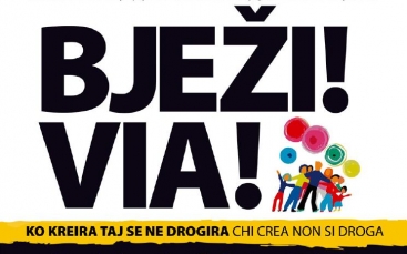 Bježi! Via! - kampanja protiv bolesti ovisnosti