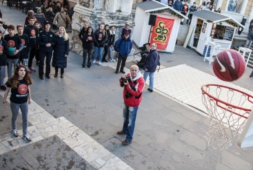 BACI DROGU U KOŠ - košarkaški turnir Bježi/Via, Pula, 8.12.2016.