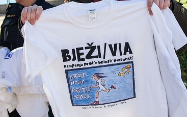 Bježi! Via! - kampanja protiv bolesti ovisnosti