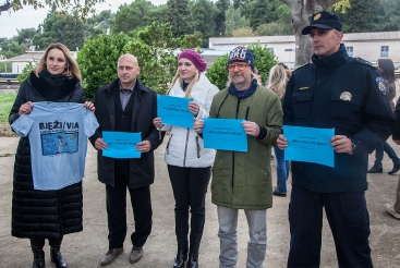 BRZE NOGE PROTIV DROGE - Pula,15.11.2017. obilježavanje mjeseca borbe protiv ovisnosti na Mornaru