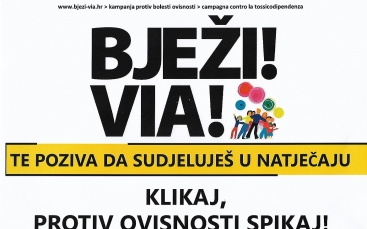 Bježi! Via! - kampanja protiv bolesti ovisnosti