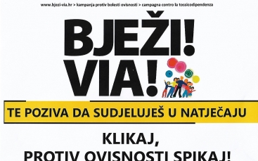 Bježi! Via! - kampanja protiv bolesti ovisnosti